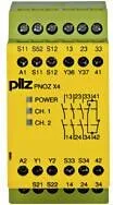 PILZ PNOZX4 (24VDC) NOT-AUS-SCHALTGERÄT - Schaltrelais, Kategorie 4 nach EN 954-1 mit flexibler Startoption und Querschlußerkennung für höchste Sicherheit in Industrieanwendungen.