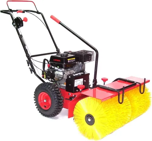 Elektro Start 3in1 Motor Kehrmaschine 800mm Motorbesen 80cm 5,5PS E-Start 55736