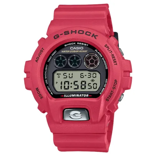 Casio 30th Anniversary 6900-Series DW-6900TR-4ER, Rosa in rot von G-SHOCK