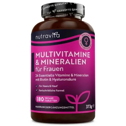 Nutravita Multivitamine & Mineralien für Frauen