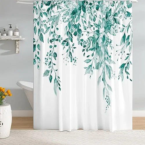 M&W DAS DESIGN Duschvorhang Shower Curtain Badewannenvorhang Badevorhang Anti Schimmel Waschbar Faltbar Schwer duschvorhang 180x200 100% wasserdicht