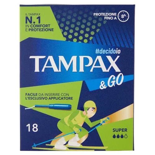 TAMPAX &Go Super x18 von Tampax