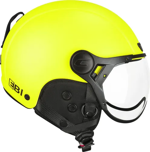CGM EBI Skihelm Unisex Erwachsene – Neongelb, M (57-58 cm)