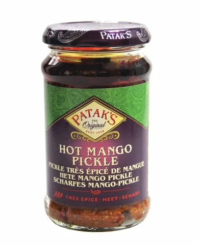 [ 283g  ] PATAK'S HOT Mango Pickle / Scharfe Mango Pickles