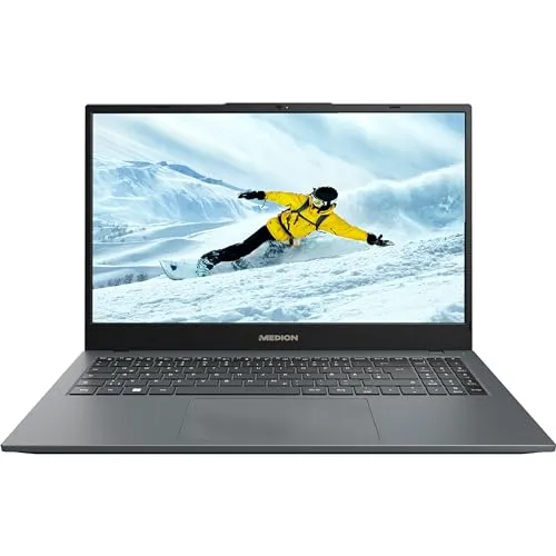 MEDION E15423 39,6 cm (15,6 Zoll) Full HD Laptop (Intel Core i7-1165G7, 512GB SSD, 16GB LPDDR4X RAM, Win 11 Home)