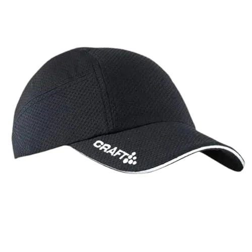 Craft Snapback Cap Running Cap - Funktions-Cap mit effizientem Feuchtigkeitstransport, ideal für Running und Multisport-Aktivitäten.