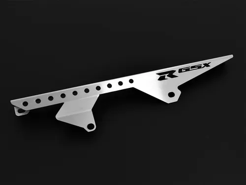 ZIEGER Kettenschutz für Suzuki GSX-R 600 & 750 - Kettenschutz für Suzuki GSX-R 600 BJ 2008-17 & GSX-R 750 BJ 2008-18, aus hochwertigem Edelstahl, optimale Passform und einfache Montage für maximalen Schutz und stilvolle Optik.