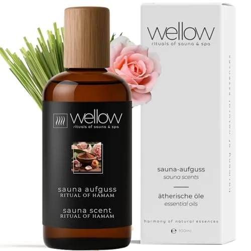 Sauna-Aufguss Saunaduft ritual of hamam | Natürlich & mit ätherischen Ölen | Ergiebig | Made in Germany