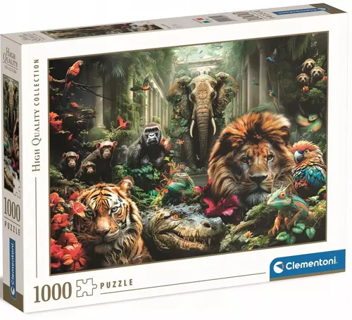 Puzzle 1000 HQ Mystic Jungle Clementoni 8005125398249