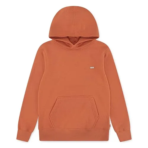 Levi's Kids Mini Batwing Hoodie Hooded Sweatshirt Orange, Orange, 12 Jahre