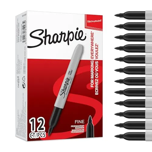 Markierstifte & Textmarker Schwarz von Sharpie