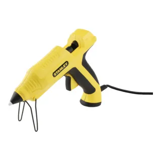 Stanley Heißklebepistole GR50, STHT6-70417 - Heißklebepistole für Bastelarbeiten und Reparaturen, mit nur 100 Sekunden Aufheizzeit und 13 g/min Förderleistung. Ideal für schnelle Projekte im Haushalt.