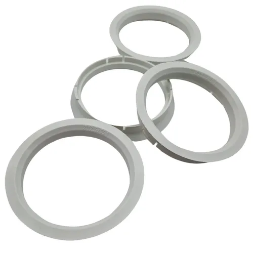 4x Zentrierringe 72,5 x 65,1 / 72 5 auf 65 1 Weiss kompatibel mit Borbet