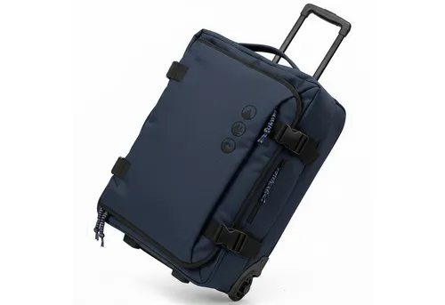 SONS OF ALOHA Koffer Handgepäck Roll Koffer 55 cm Trolley mit Rollen, Handgepäck Roll Koffer 2 Rollen, Trolley aus Plastikflaschen