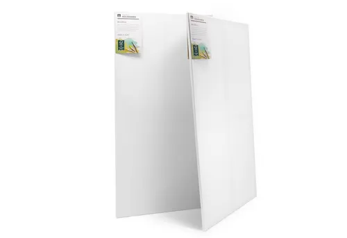 2er-Set Künstler-Leinwand 60x120cm - Ideal zum Bemalen - Leinwand 60x120cm im 2er Set, perfekt für Acryl- und Ölfarben. 100% Baumwolle, 2-fach grundiert und FSC-zertifiziert, für umweltbewusste Künstler. Stabiler Keilrahmen für optimale Spannung und perfekte Malergebnisse.