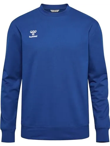 hummel Sweatshirt Hmlgo Erwachsene - Herren-Sweatshirt aus hochwertigem Sweatstoff, mit stilvoller Stickerei und aus natürlichen Fasern für ein angenehmes Tragegefühl.