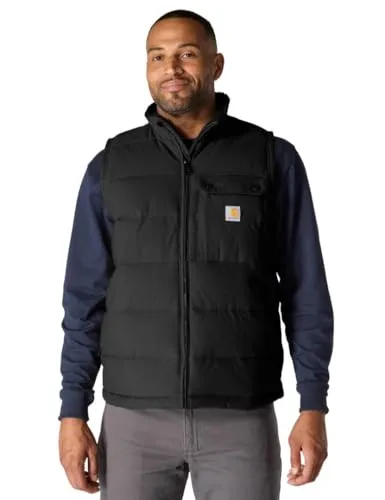 Carhartt Herren Montana Loose Fit Insulated Vest, Schwarz, M EU
