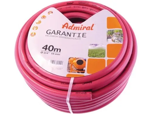 ADMIRAL 715-13-40 Wasserschlauch 40 m - Hochwertiger Gartenschlauch mit 40 m Länge und einem Innen-Ø von 13 mm, ideal für die bewässerung Ihres Gartens.