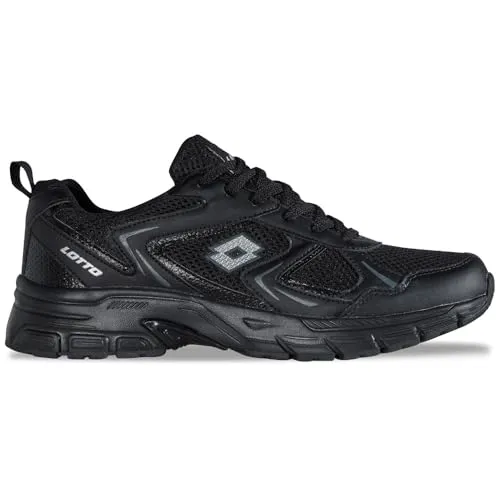 Lotto Sneaker - Leicht & Bequem in Schwarz, Größe 46 EU - Sneaker in Größe 46, atmungsaktives Obermaterial und besonders leicht für maximalen Komfort beim Sport oder Freizeit.
