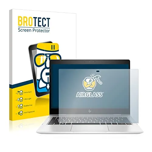 BROTECT Schutzglas für HP EliteBook x360 830 G6 - Displayschutz für tragbare Computer, extrem kratzfest mit 9H Härte und Anti-Fingerprint-Beschichtung für eine klare Sicht und einfache Anbringung.