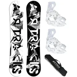 Airtracks Snowboard Damen Snowboard Set BWF Lady »Mod. 25/26 (Damen Snowboard BWF Lady, 3 St., Bindung Master W + SB Bag), 140 145 150 155 cm Master W L (Gr.41-44) | 145 cm