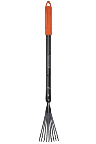 BLACK+DECKER Laubrechen BXGTTO7050 Verstellbar von 77 bis 110 CM - Rasenrechen -