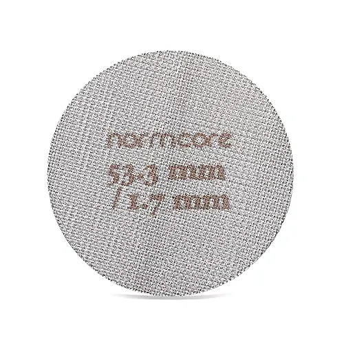 Normcore Puck-Sieb, 53,3 mm, unteres Duschsieb, Metall-Kontaktsieb für Espresso-Siebträger-Filterkorb, 1,7 mm Stärke, 150 µm, 316 Edelstahl