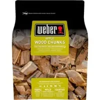 Wood Chunks Apfelholz 17616, Räucherchips 1,5kg von Weber