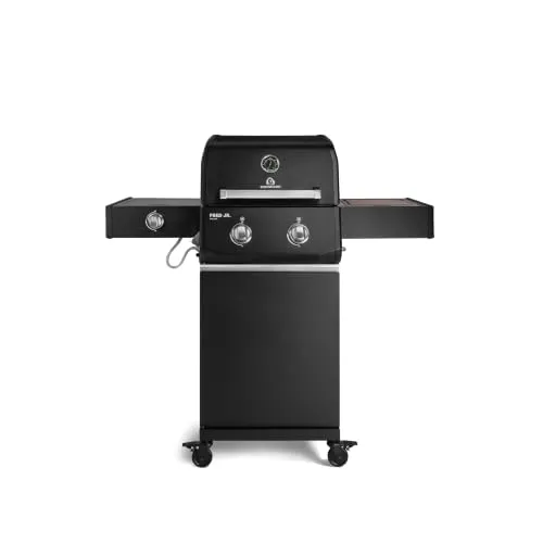 BURNHARD® Gasgrill 2-Brenner FRED Jr. Deluxe von Burnhard