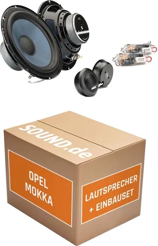 Gladen Alpha165G2 Einbau-Lautsprecher für Opel Mokka A