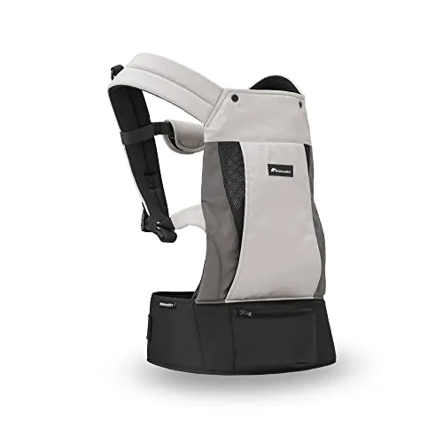 Bebeconfort PhysioNest Babytrage – Ergonomisch, ab Geburt bis 3,5 Jahre, Grey Mist