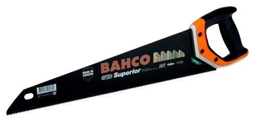 Bahco 2600-22-XT-HP Fuchsschwanzsäge - Ergonomischer 3-Komponenten-Griff, präzise gerade Schnitte und vibrationsfreies Sägen