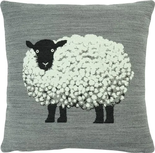 Sander Kissenhülle Fluffy grau Größe 45x45 cm