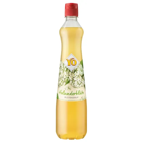 YO Sirup Holunderblüte 0,7l – Erfrischender Genuss