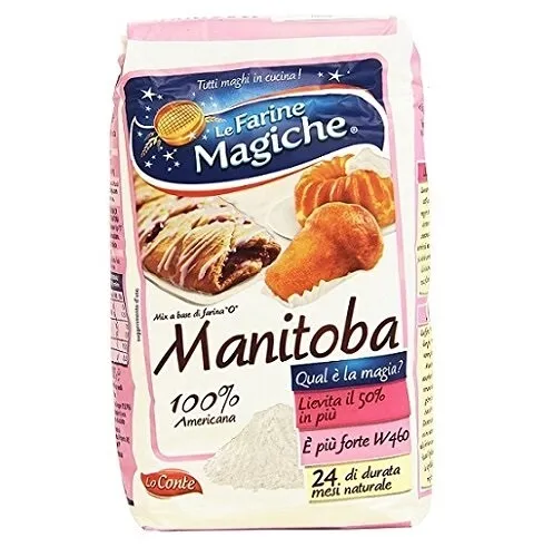 Lo Conte Farine Magiche Farina Manitoba 100% 1kg Mehl Flour' Mehl für Desserts