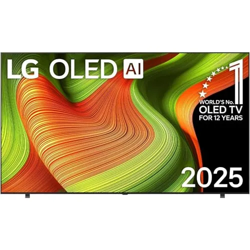 LG OLED83B59LA 83 Zoll 4K OLED-Fernseher - Smart-TV mit beeindruckender 4K OLED-Technologie für perfektes Schwarz und brillante Farben, ideal für Heimkino und Gaming.