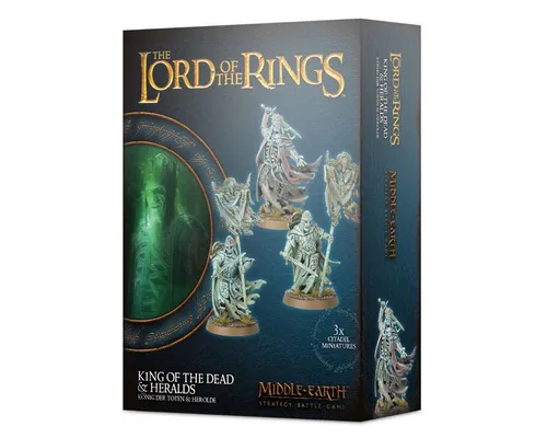 König der Toten und Herolde - Der Herr der Ringe - Gesellschaftsspiel von Games Workshop, strategisch und packend, ideal für Fans von Fantasy und taktischen Herausforderungen.