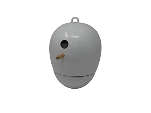 Gilitzer hochwertiges Design Keramik Vogelhaus in weiß von Gilitzer