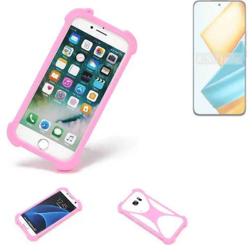 Bumper für Honor 90 GT Silikon Hülle Softcase Stoßschutz Kantenschutz Schutz