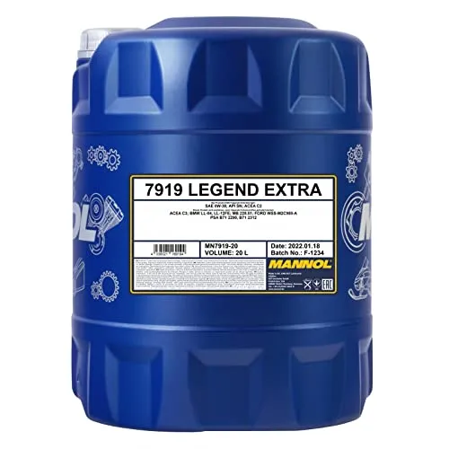 MANNOL Legend Extra 0W-30 20 L in braun von MANNOL
