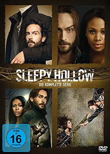 Sleepy Hollow - Die komplette Serie (18 Discs) - Fantasy-Horror-Serie, freigegeben ab 16 Jahren, mit packender Handlung und faszinierenden Charakteren auf 18 Discs.