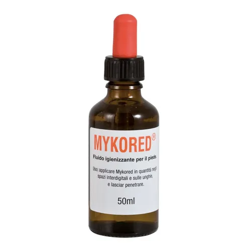 Mykored-Flüssigkeitstropfen 50ml - Hautpflege: Effektive Fußpflege mit 50ml, ideal zur Behandlung von Fußproblemen und für ein angenehmes Hautgefühl.