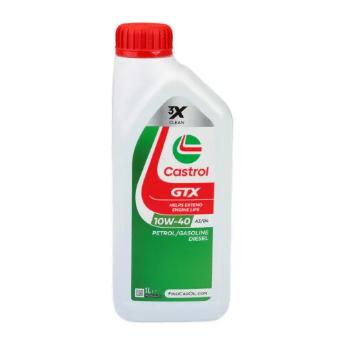 10W-40 Castrol GTX Ultraclean A/B Motoröl 1 Liter