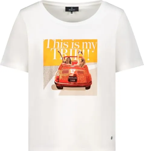 MONARI T-Shirt in Größe 44 - Stylisches MONARI T-Shirt in Größe 44, ideal für vielfältige Outfits. Aus hochwertigem Material für einen angenehmen Tragekomfort.