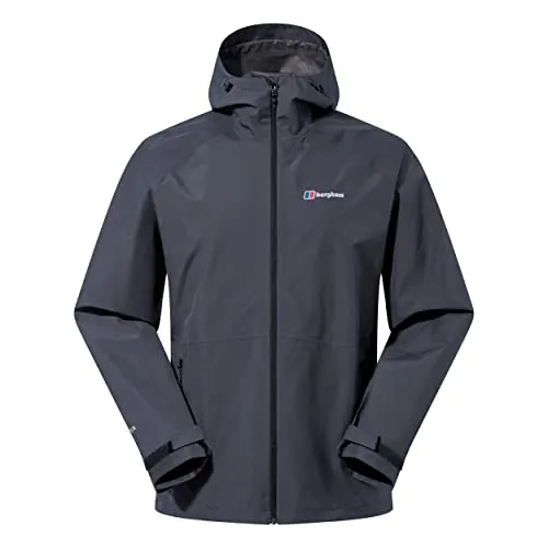 Berghaus Paclite 2.0 Jacke - Dunkelgrau, Größe XS - Funktionsjacken: Extrem leichte und wasserdichte Jacke mit GORE-TEX PACLITE®-Technologie, ideal für alle Jahreszeiten und platzsparend im Rucksack verstaut.