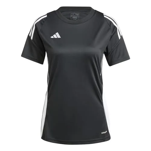 Adidas Jersey (Short Sleeve) Tiro 24 Trikot, Black/White, IJ7675, 2XS