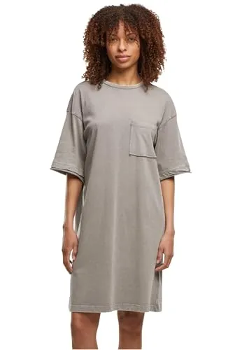 Urban Classics Damen Kleid Washed Jersey T-Shirt Dress von Urban Classics