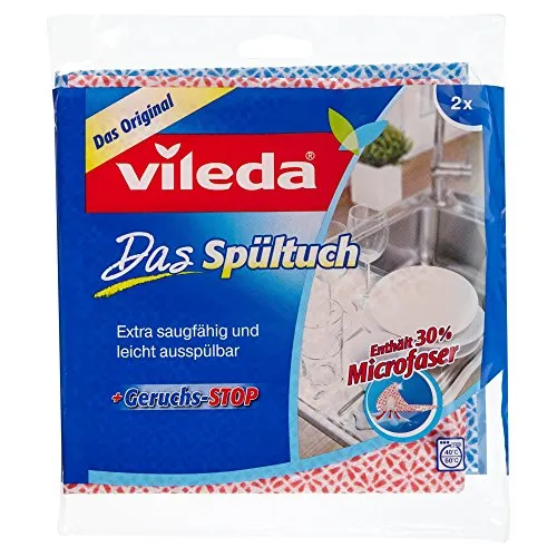 Produktbild Vileda Spültuch +50% Microfaser, 2 Stück
