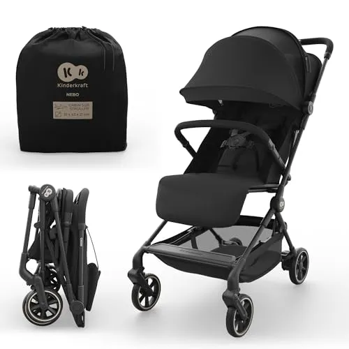 KinderKraft Kinderwagen NEBO MIDNIGHT BLACK (62615306) in schwarz von Kinderkraft