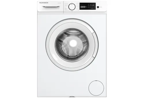 Telefunken Waschmaschine W714A1W - Frontlader Waschmaschine mit 7 kg Kapazität und 1400 U/min, ausgestattet mit Inverter Motor für leisen Betrieb und Energieeffizienzklasse A.
